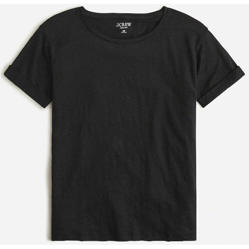 J. Crew Black Short Sleeve Tee